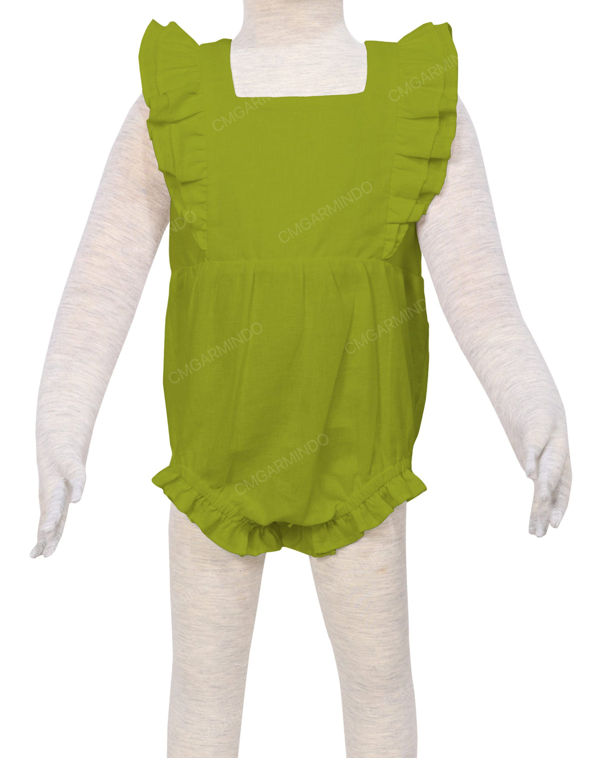 Ruffle Shoulder Onesie