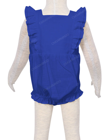 Ruffle Shoulder Onesie