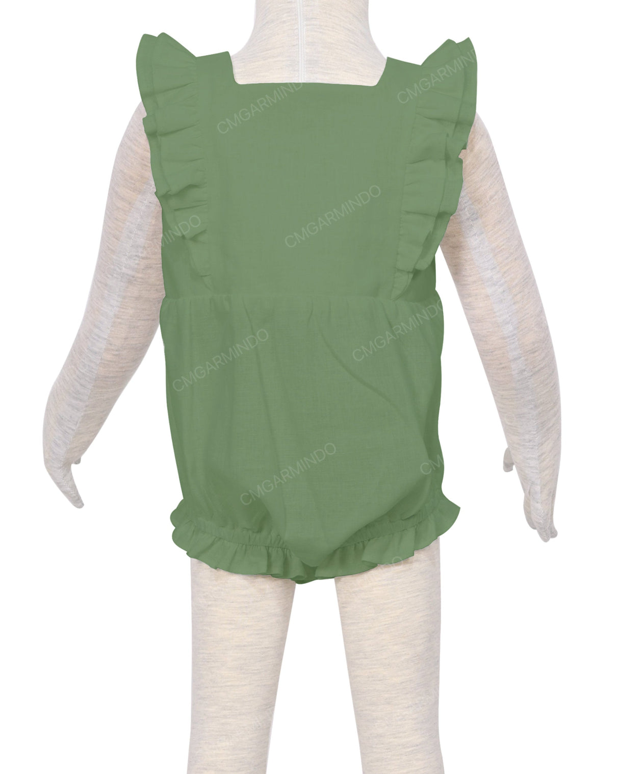 Ruffle Shoulder Onesie