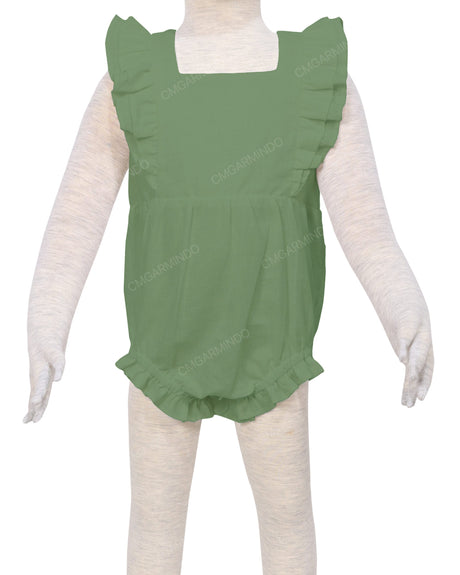 Ruffle Shoulder Onesie