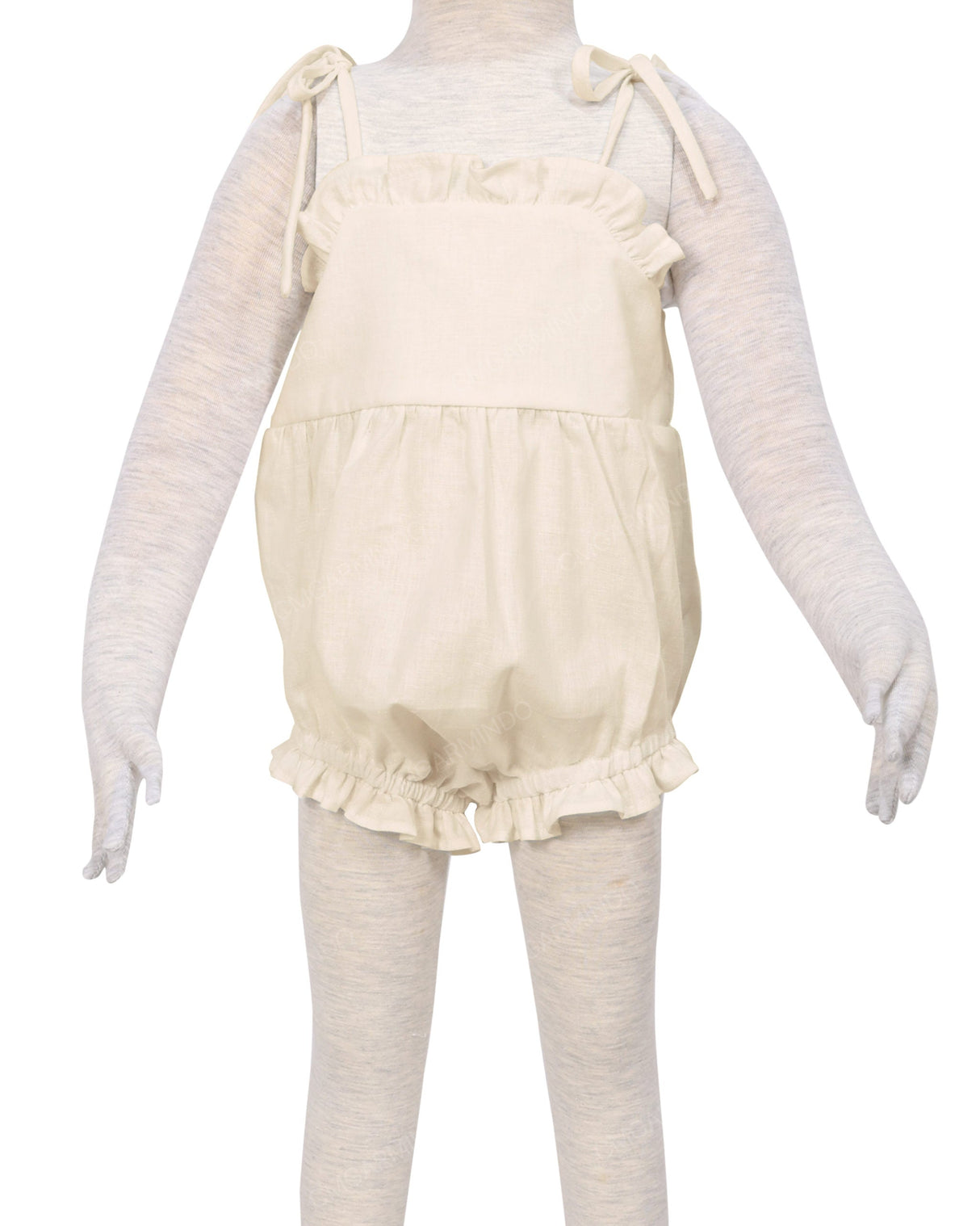 Tie Shoulder Onesie