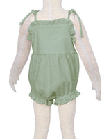 Tie Shoulder Onesie