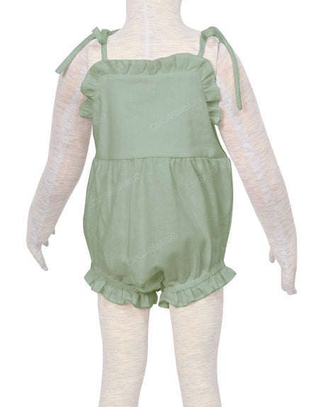 Tie Shoulder Onesie