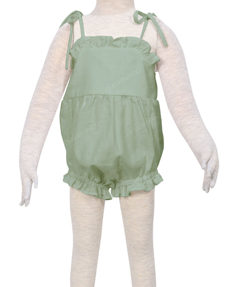 Tie Shoulder Onesie