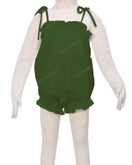 Tie Shoulder Onesie
