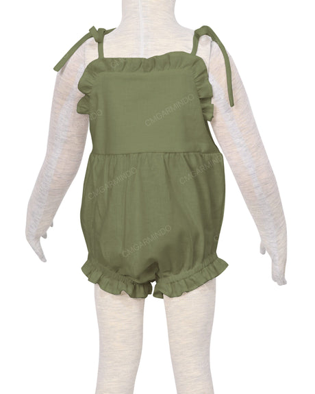 Tie Shoulder Onesie