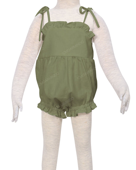 Tie Shoulder Onesie