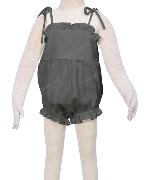 Tie Shoulder Onesie