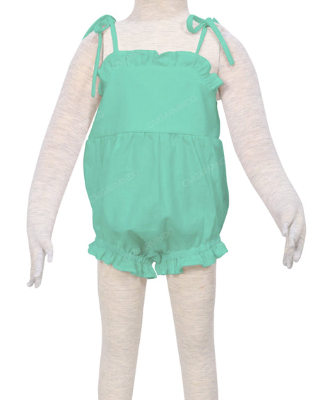 Tie Shoulder Onesie