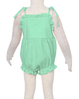Tie Shoulder Onesie