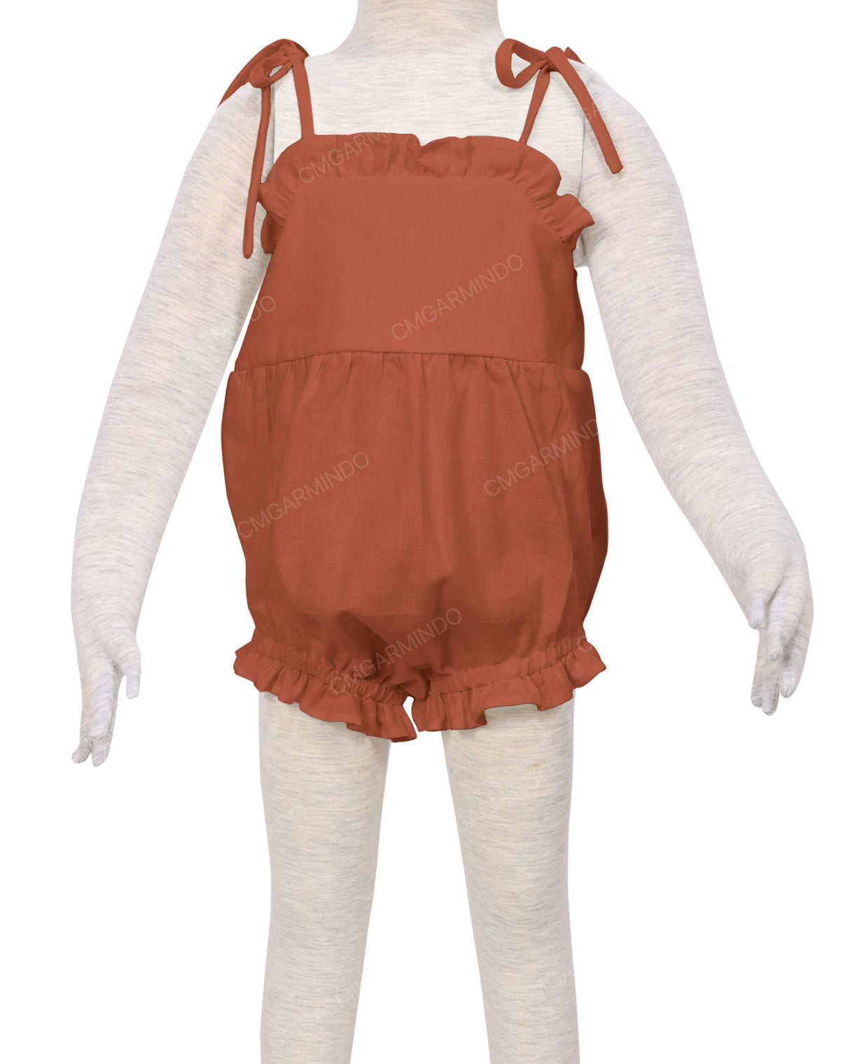 Tie Shoulder Onesie