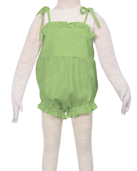 Tie Shoulder Onesie