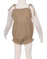Tie Shoulder Onesie