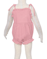 Tie Shoulder Onesie