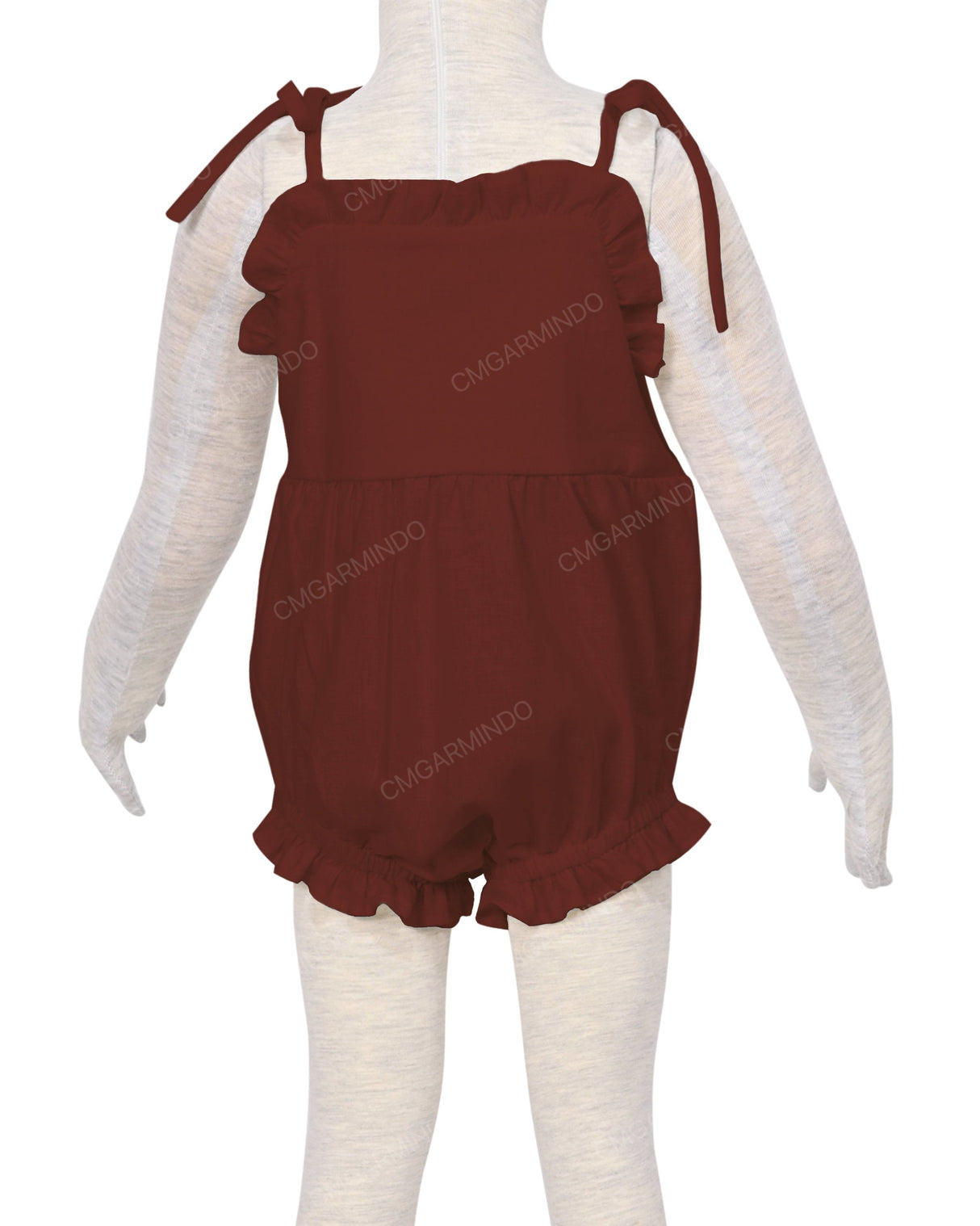 Tie Shoulder Onesie