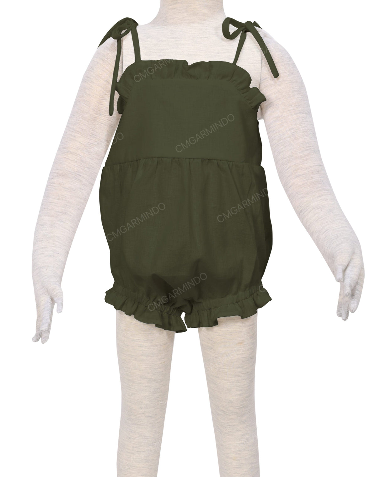 Tie Shoulder Onesie