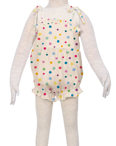 Tie Shoulder Onesie