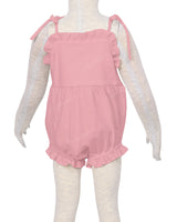 Tie Shoulder Onesie