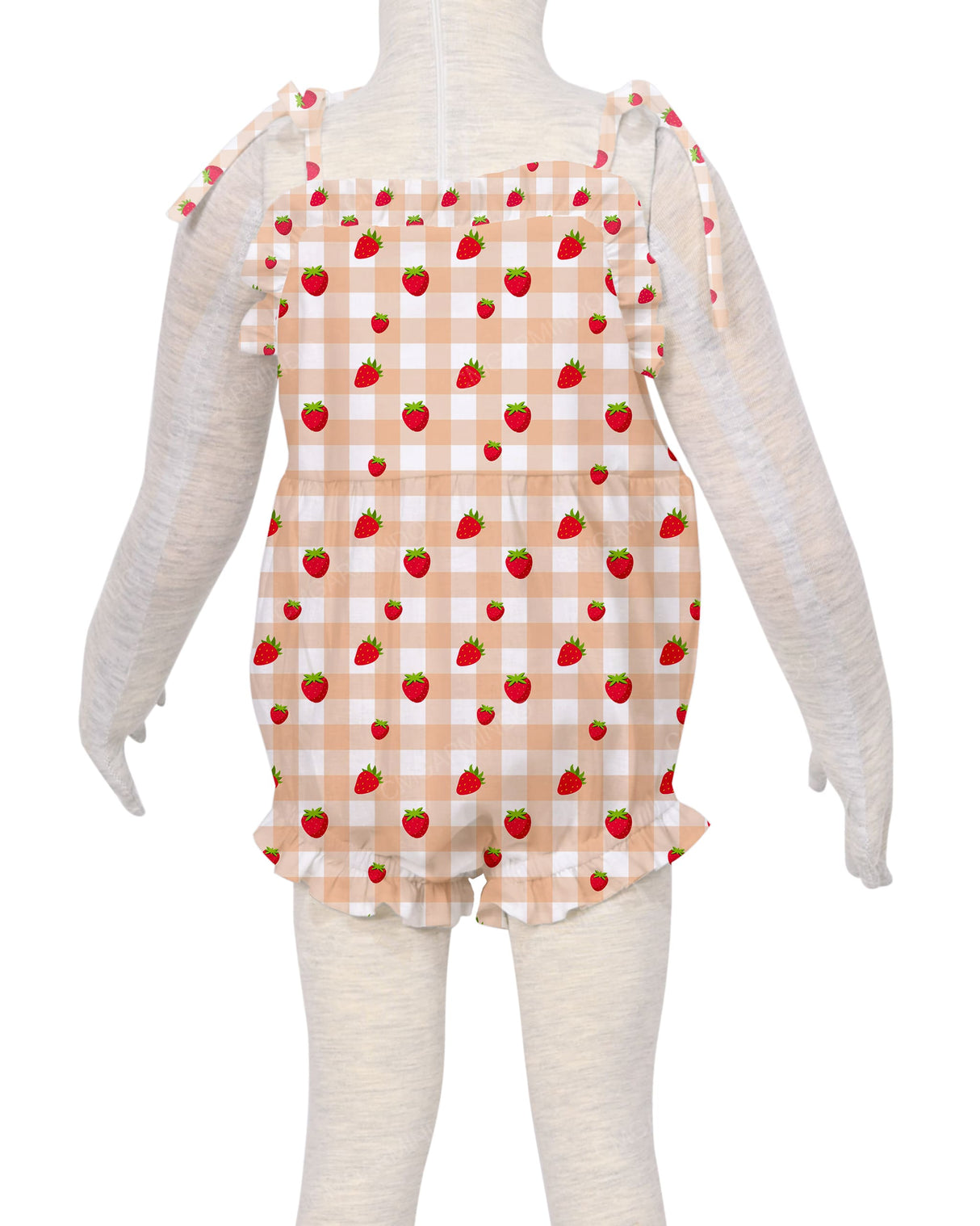 Tie Shoulder Onesie