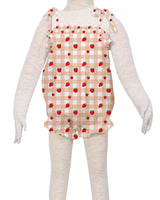 Tie Shoulder Onesie