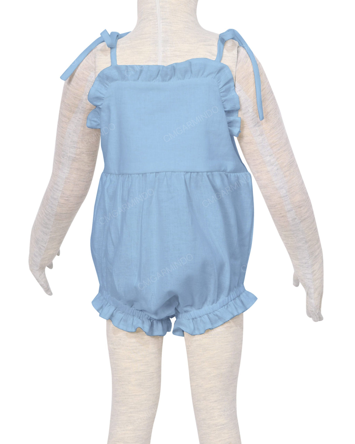 Tie Shoulder Onesie