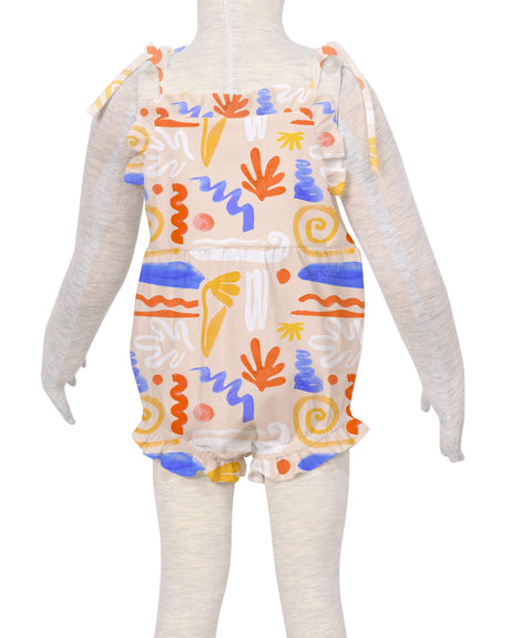 Tie Shoulder Onesie