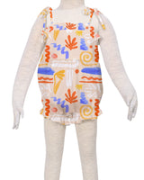 Tie Shoulder Onesie