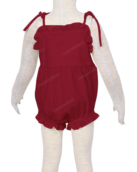 Tie Shoulder Onesie