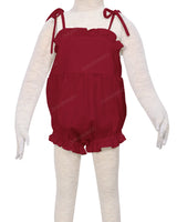 Tie Shoulder Onesie