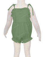 Tie Shoulder Onesie