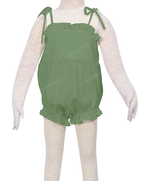 Tie Shoulder Onesie