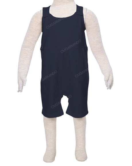 Button Overall Romper