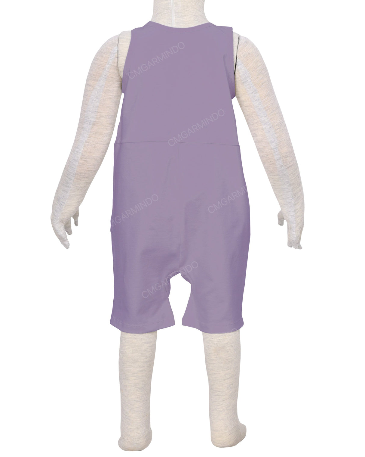 Button Overall Romper