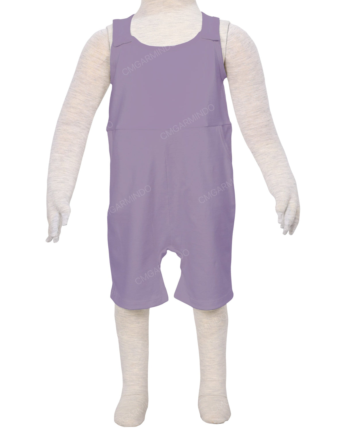 Button Overall Romper