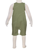 Button Overall Romper