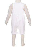 Button Overall Romper