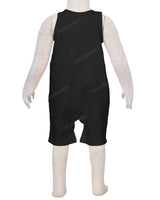 Button Overall Romper