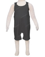 Button Overall Romper