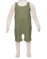 Button Overall Romper