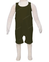 Button Overall Romper