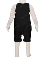 Button Overall Romper