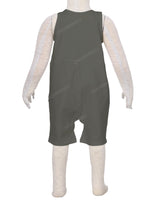 Button Overall Romper