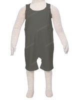 Button Overall Romper