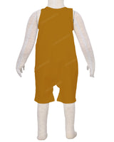 Button Overall Romper