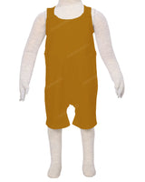 Button Overall Romper