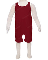 Button Overall Romper