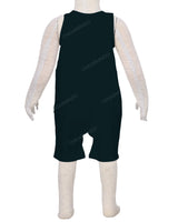 Button Overall Romper