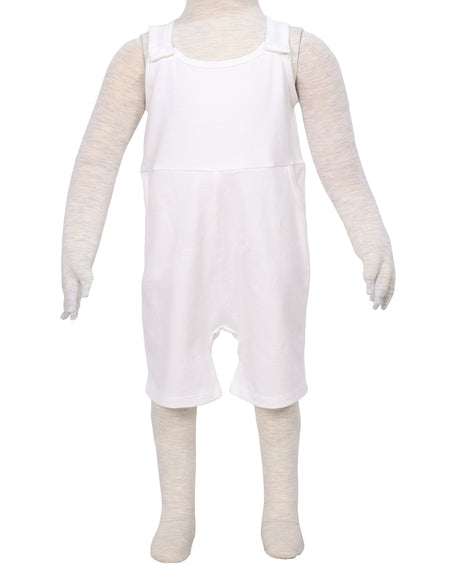 Button Overall Romper