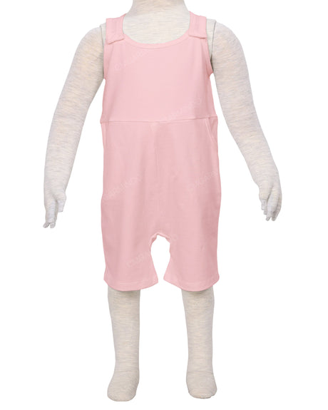Button Overall Romper