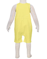 Button Overall Romper